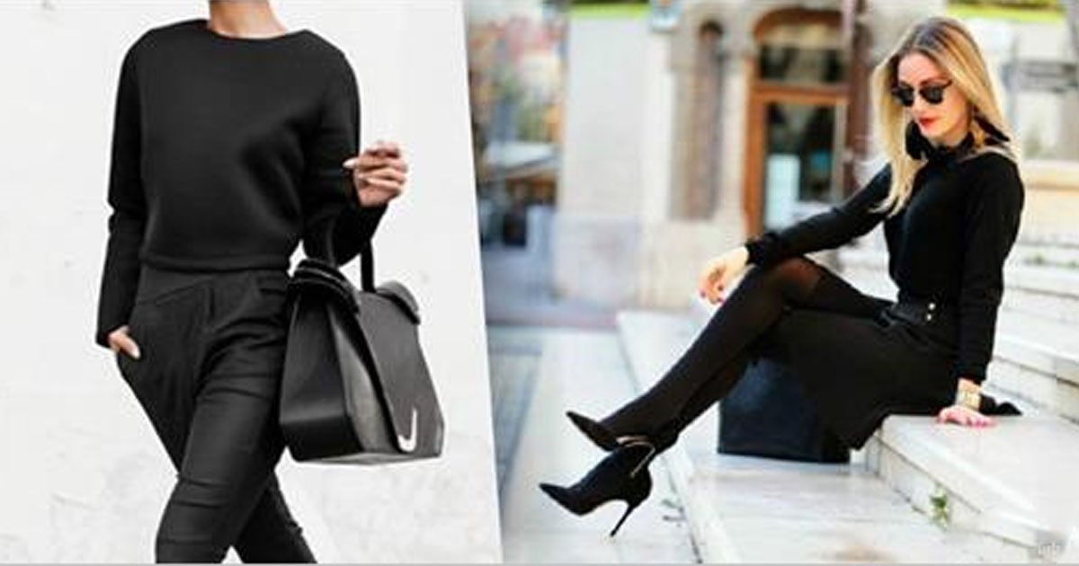 Total black look: 8 способов одеться во все черное и выглядеть стильно