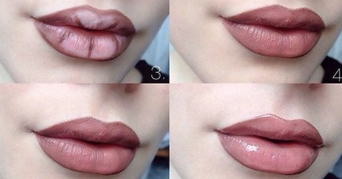 5 привлекательных и эффективных мастер-классов, как идеально накрасить губы