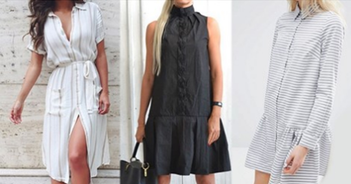 16 стильных вариантов платьев-рубашек, которые будут популярны этим летом