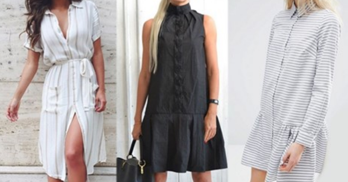 16 стильных вариантов платьев-рубашек, которые безумно популярны этим летом