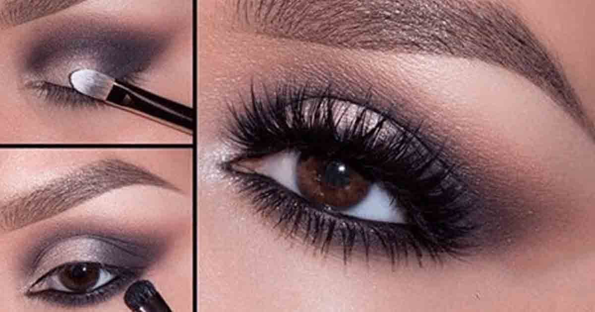 Простые и красивые варианты макияжа для карих глаз