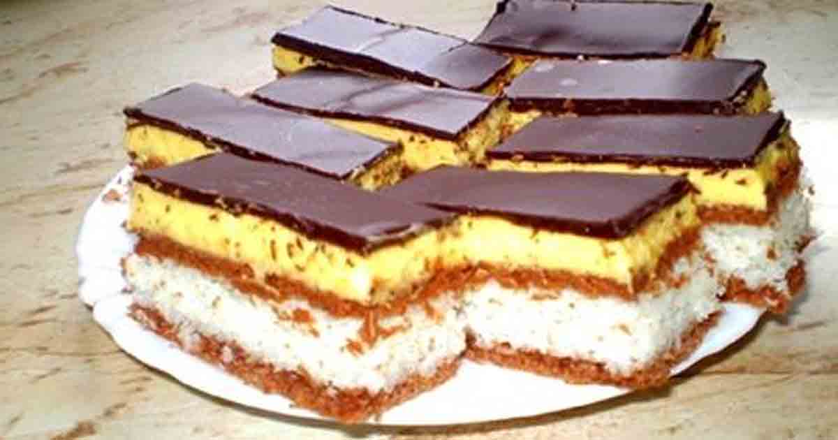 Пирожное “Баунти”: так просто приготовить этот нежный десерт! Вкус, который напомнит вам о райском наслаждении!