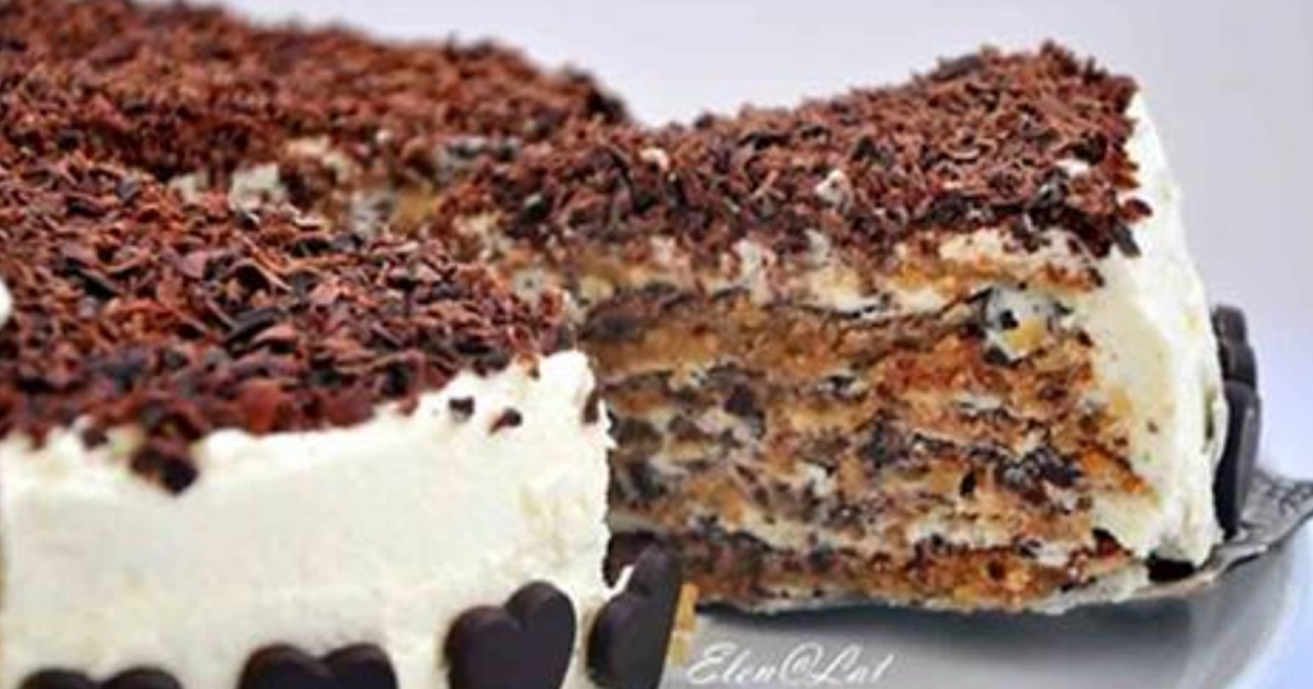 Ореховый торт почти без муки! Рецепт привезен из Италии