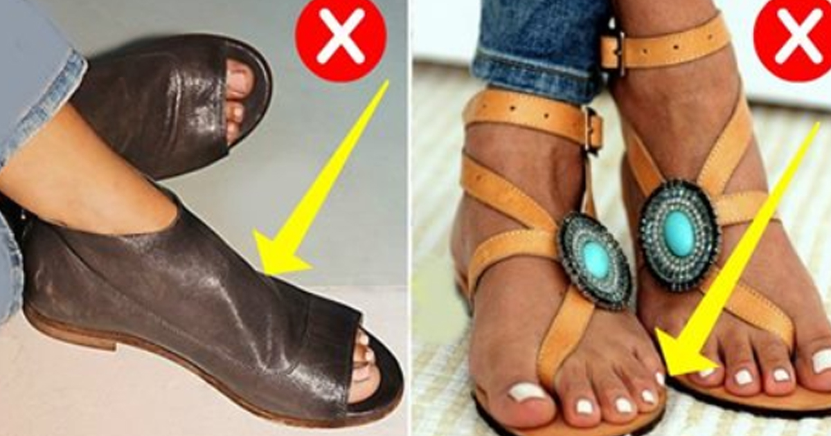 10 самых распространенных ошибок, при выборе летней обуви