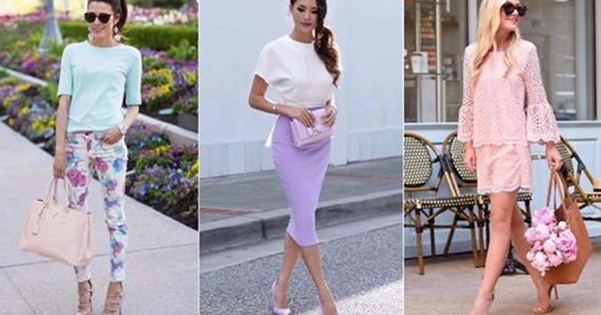 26 способов носить пастельные цвета и выглядеть, как принцесса