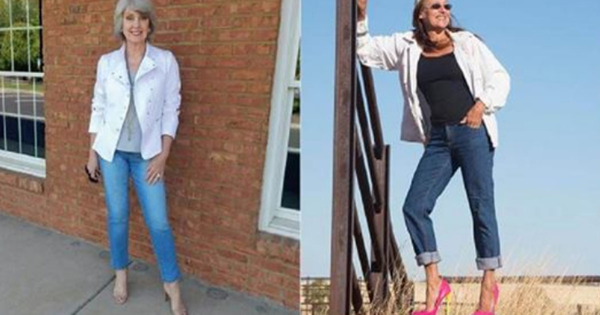 3 важных правила относительно джинсов для дам 50+