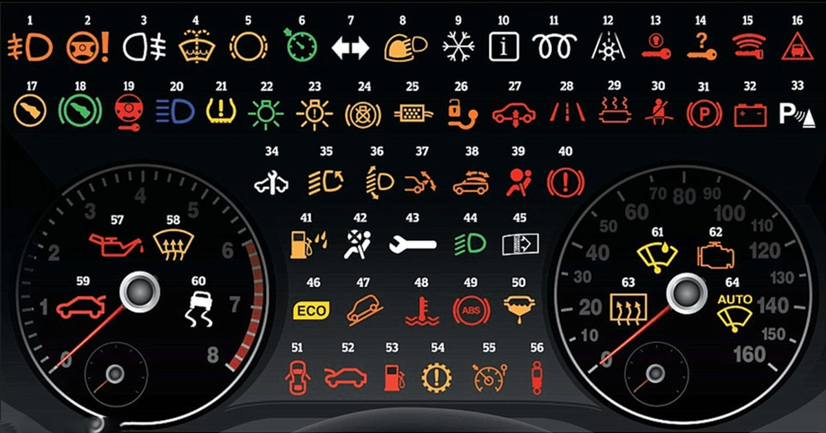 Что значат все эти значки на панеле приборов вашей машины
