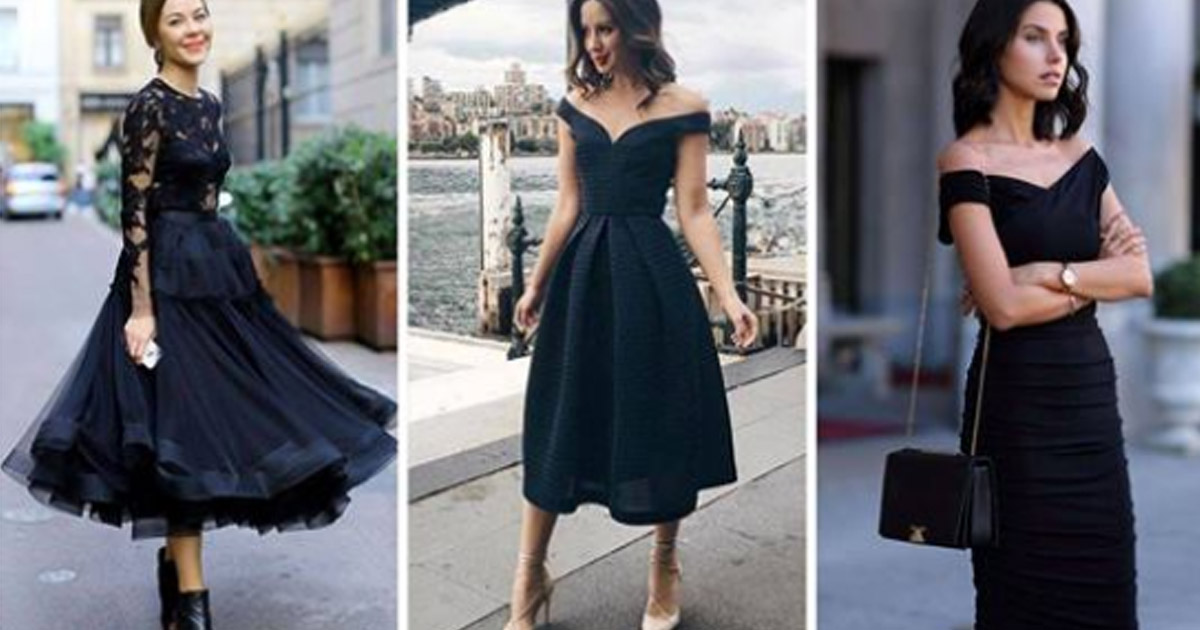 Великолепие маленького чёрного платья: Изумительные идеи
