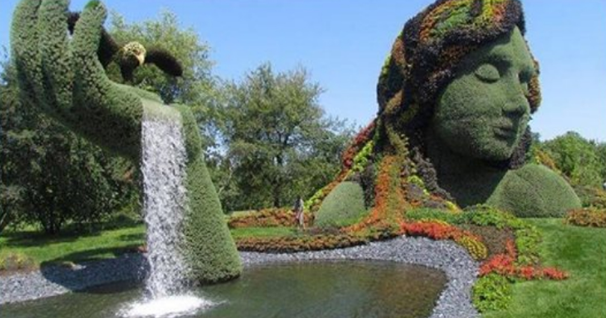 Фантастический ботанический сад в Монреале