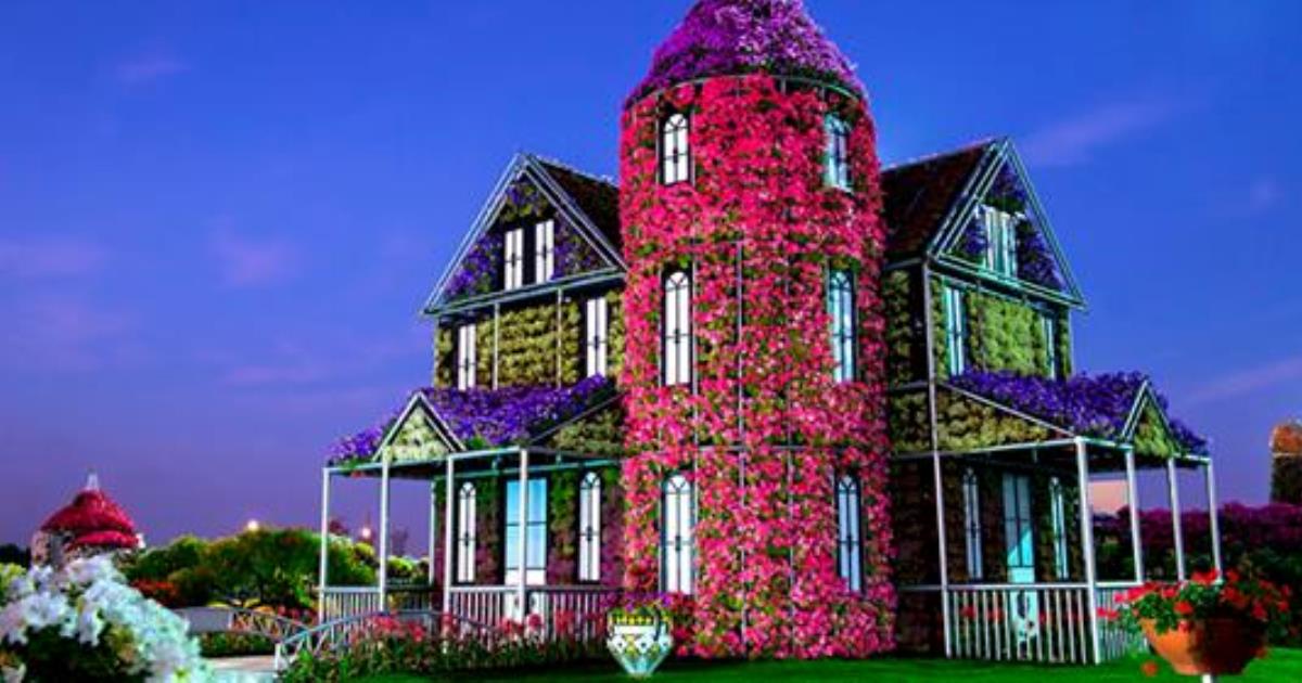 Самые красивые цветочные дома. Это волшебство.