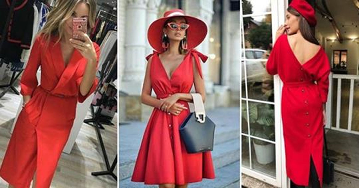 Волшебное красное платье, такое разное, такое совершенное: 20 потрясающих образов со вкусом