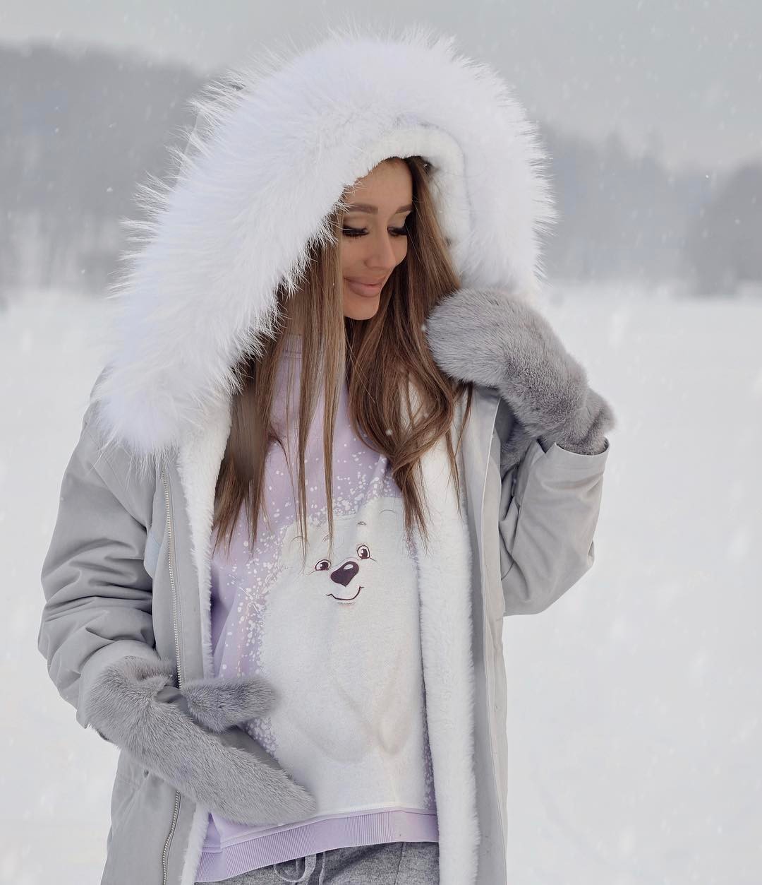 Тридцать образов стильной верхней одежды зима.