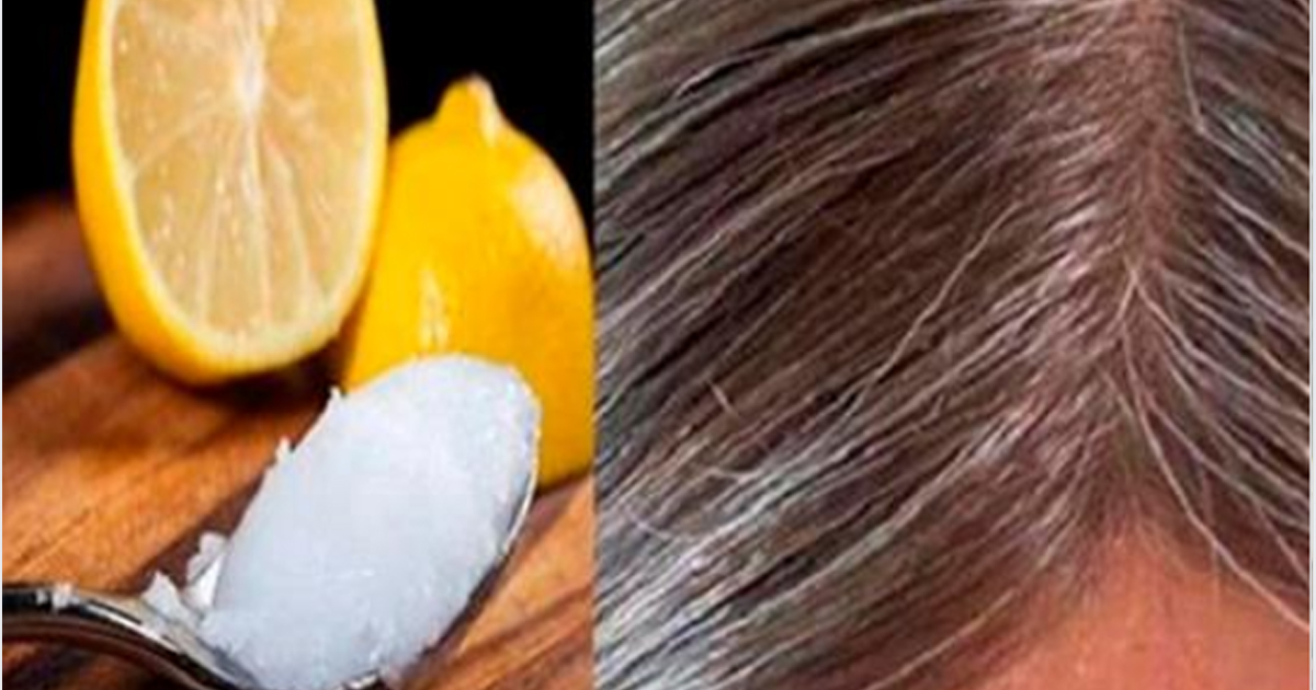 Кокосовое масло и лимон: сочетание, которое вернет седым волосам прежний цвет