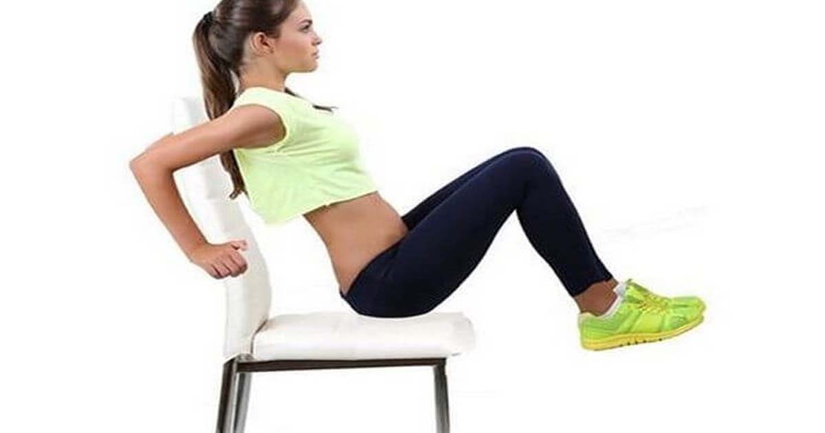 7 упражнений, которые можно выполнять сидя на стуле