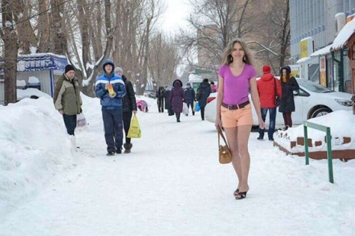 История о жительнице из Тольятти, которая не чувствует холода