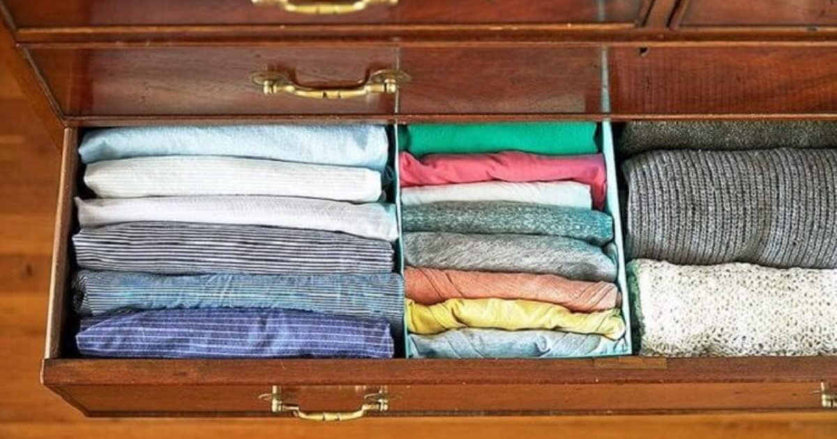 22 офигенных примера, как складывать вещи в шкафу