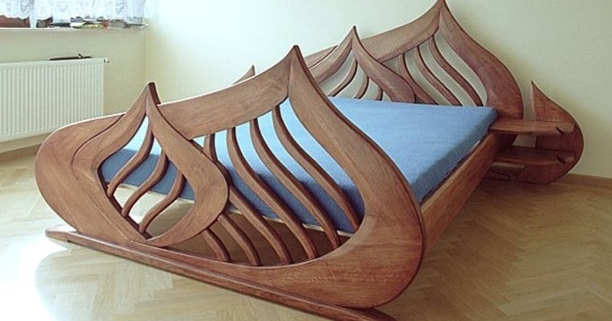 20 идей красивой и необычной мебели из дерева