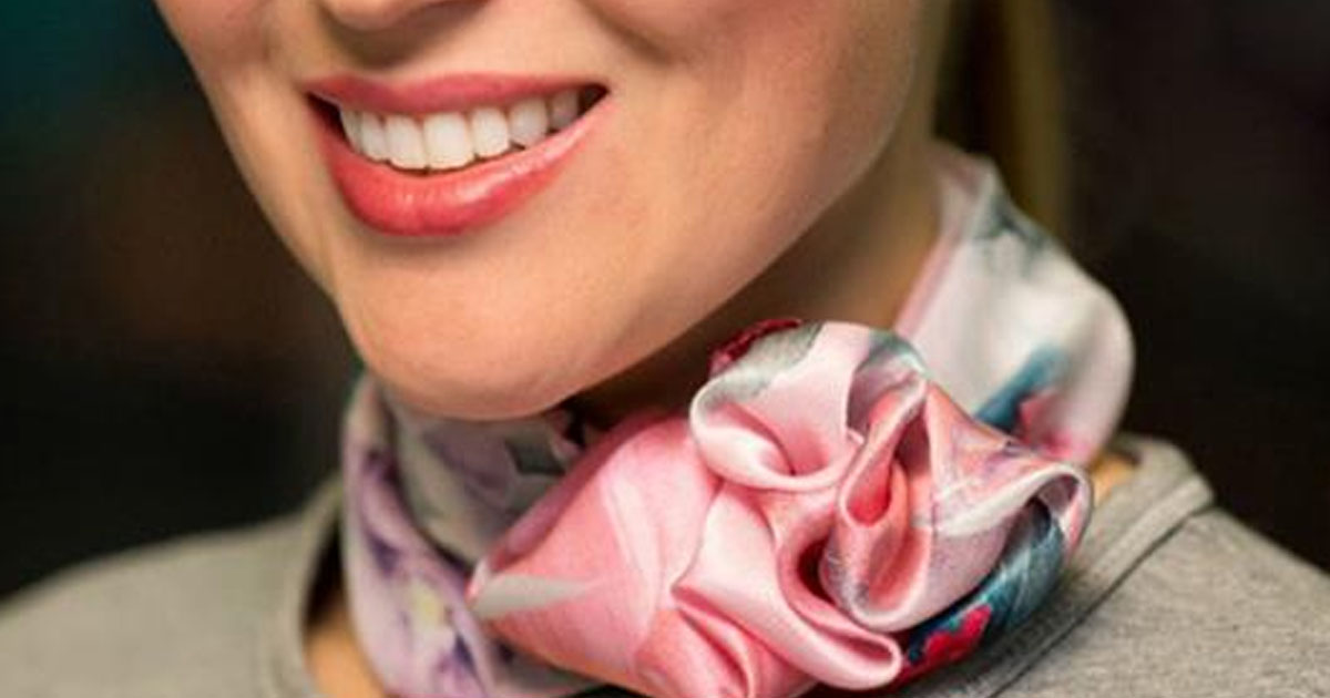 10 способов красиво завязать платок