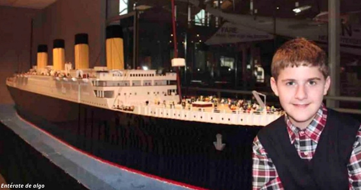 История о мальчике с тяжелой болезнью, который смог построить копию Титаника из Лего