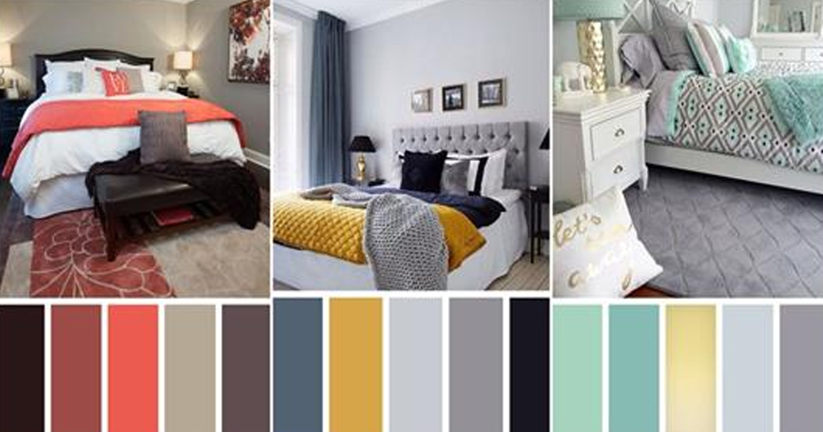 12 лучших вариантов цветовой палитры в спальне