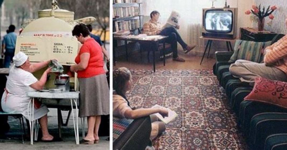 Ностальгические снимки о жизни «золотого» поколения СССР