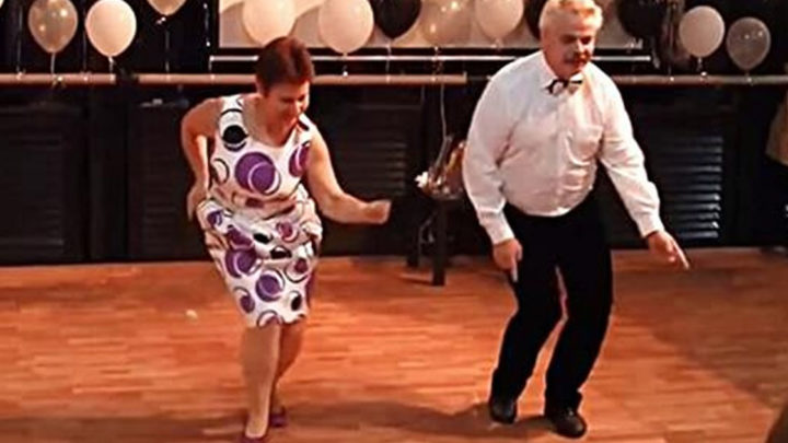 Невероятное видео танца пары в возрасте