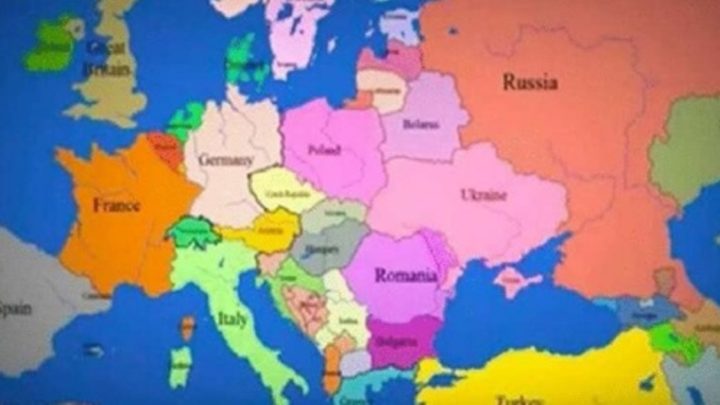 3-х минутное видео о том, как менялись границы стран на протяжении 1000 лет