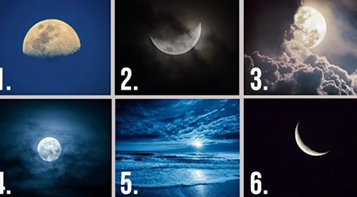 Тест: выберите Луну и узнайте про себя кое-что интересненькое