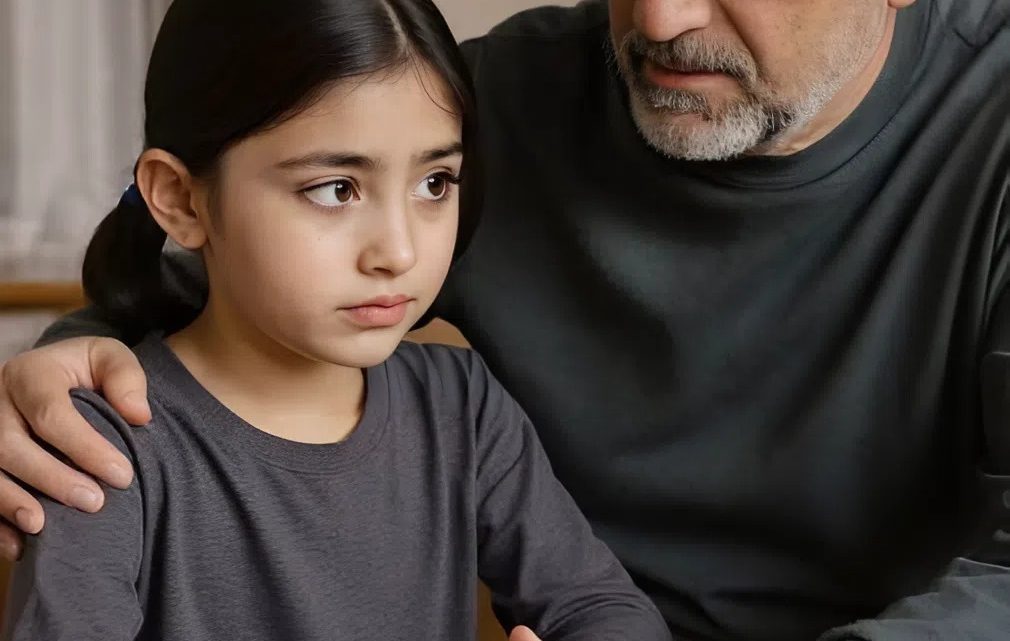 Отец сделает все, чтобы защитить своего ребенка Отец сделает все, чтобы защитить своего ребенка