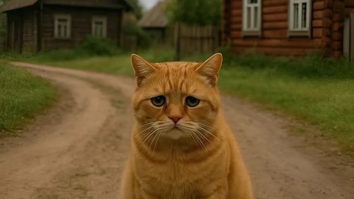 Приблудившаяся кошка вылечила душу моей соседки